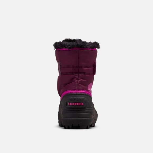 Sorel Toddler SNOW COMMANDER™ Snow Boots Purple/Pink In Size 6 New - Picture 3 of 12